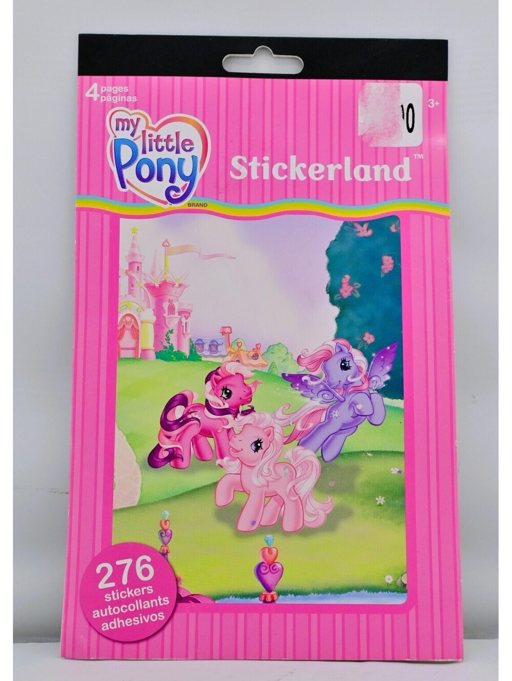 My Little Pony Stickerland Book – 276 Stickers – 4 Pages - 269 Total Stickers
